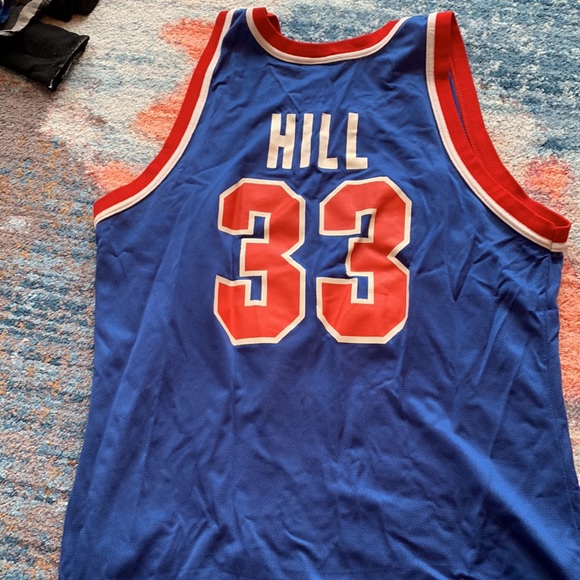 Champion NBA jersey Pistons Grant Hill size 44 - Picture 3 of 3